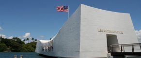USS Arizona Memorial at Pearl Harbor Hawaii