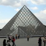 Louvre Pyramid in Paris