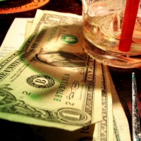 tipping in a bar tipping in a bar