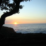 Kona sunset Hawaiian sunset as seen in Kona