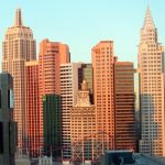 Las Vegas skyline New York New York Las Vegas skyline New York New York