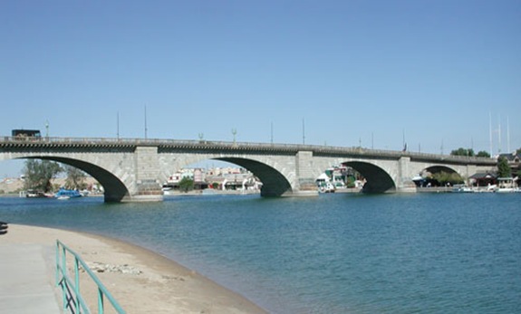 london bridge lake havasu arizona. London Bridge was taken apart,