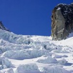 Glaciers in Chamonix Valley Glaciers in Chamonix Valley