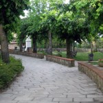Radicofoni walkway Italy