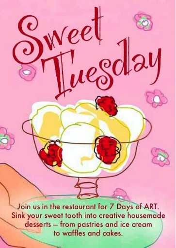 Sweet Tuesday - 7 Days of Art Four Seasons Seattle