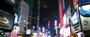 New York City, Manhattan, Theatre District, Times Square, Broadway Ave.
