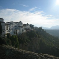 Gorge in Ronda, Andalucia Spain