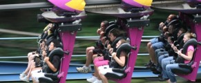 Great Bear roller coaster at Hersheypark, Hershey, Pennsylvania