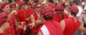 August Fair in Malaga Spain