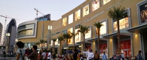 exterior of Dubai Mall