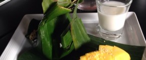 Mango and sticky rice for dessert