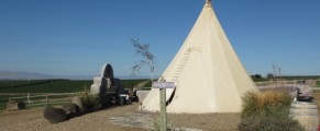 Lonestar teepee at Cherrywood Bed Breakfast and Barn