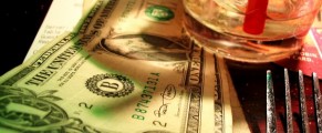 tipping in a bar