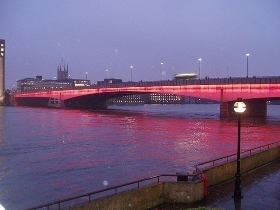 London Bridge London at night