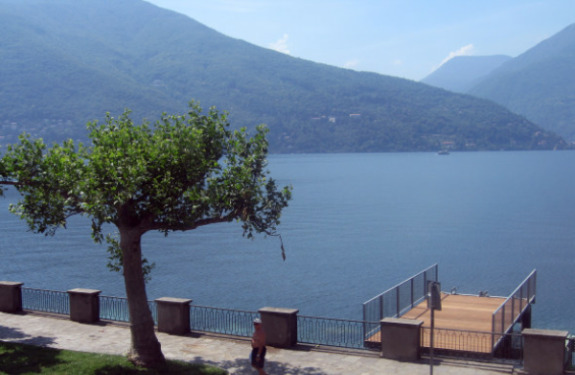 Maccagno on Lake Maggiore, Italy