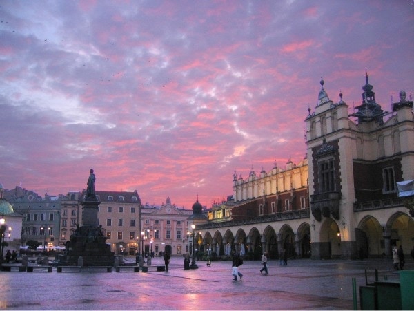 Krakow market square