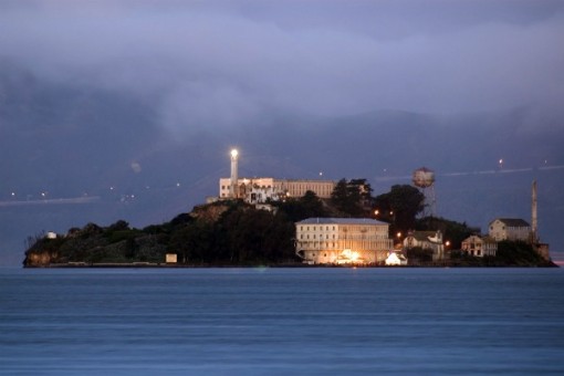 Alcatraz Island in San Francisco Bay