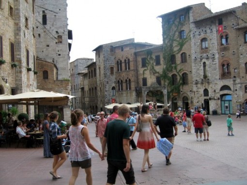 Piazza in San Gimigniano