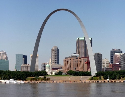 St. Louis Arch at Jefferson National Expansion Memorial
