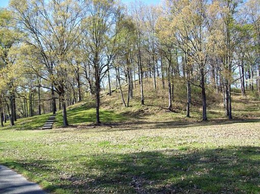 mound at Poverty Point Historic Site, Louisiana