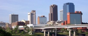 Little Rock Arkansas skyline