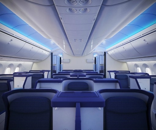 787 interior ANA