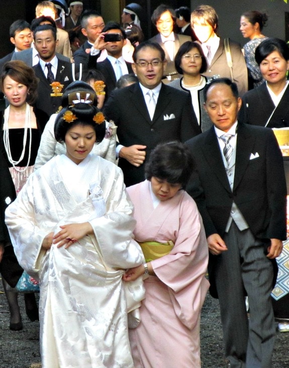 wedding party in Tokyo