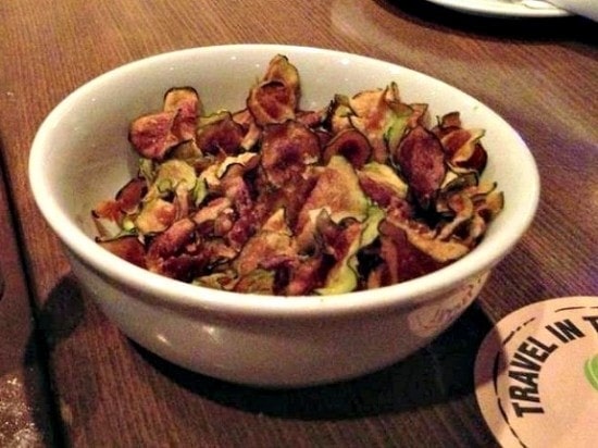 zucchini chips at Bar NoRTH Scottsdale Arizona