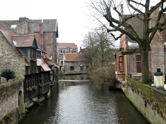 Canal ride in Bruges