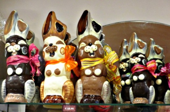 Easter chocolate in Bruges
