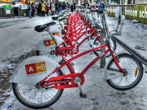 Bikes in Antwerp