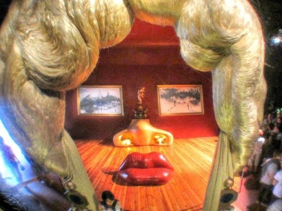 Mae West at Dali Museum Figueres Spain