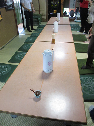 Communal Table at Shirasu Udon