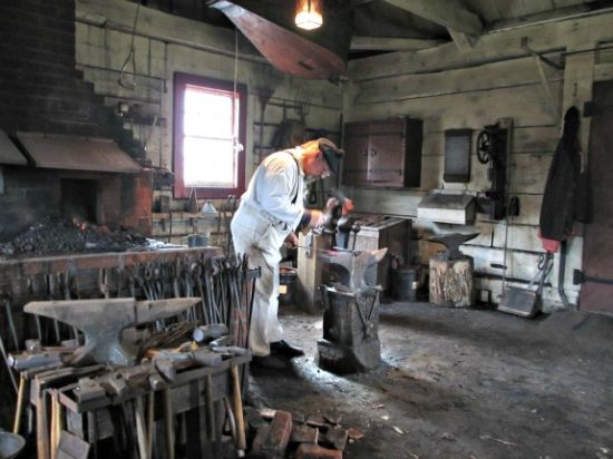 The Blacksmith shop at Fort Vancouver