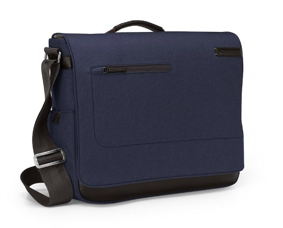 Collins Indigo Chambray Messenger Bag