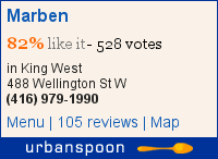 Marben on Urbanspoon