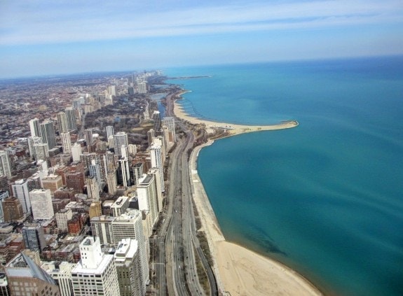 Shores of Lake Michigan, Chicago