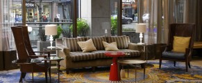 lobby at motif seattle
