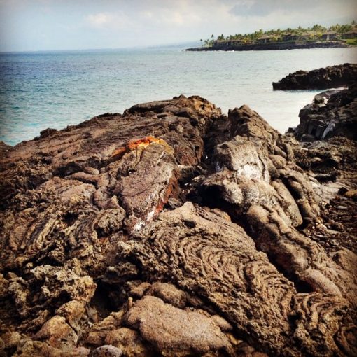 lava rocks on Hawaii