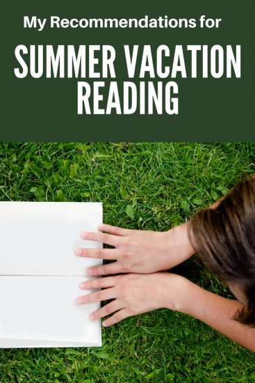 Whether you’re looking at hours on a plane, lounging by the pool,  sacked out in a hammock, or hiding away at a cabin, here are some summer vacation reading recommendations. Based on the PopSugar 2017 reading challenge.