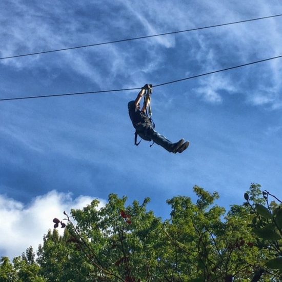 zip lining bellevue