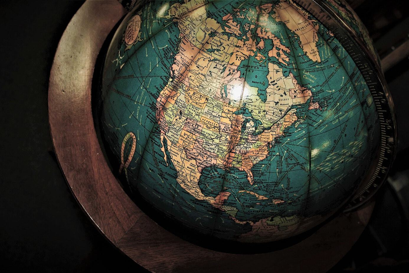 globe north america