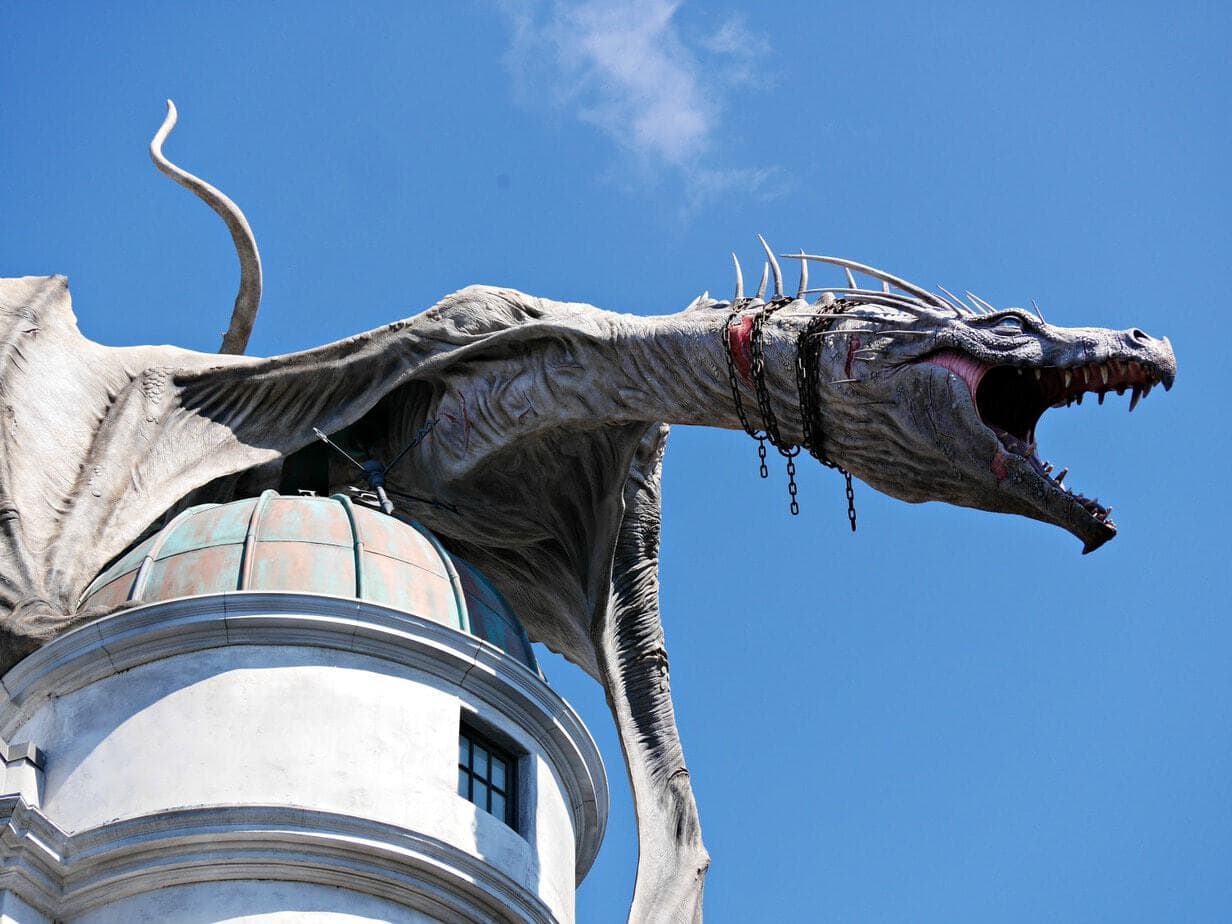 dragon in diagon alley