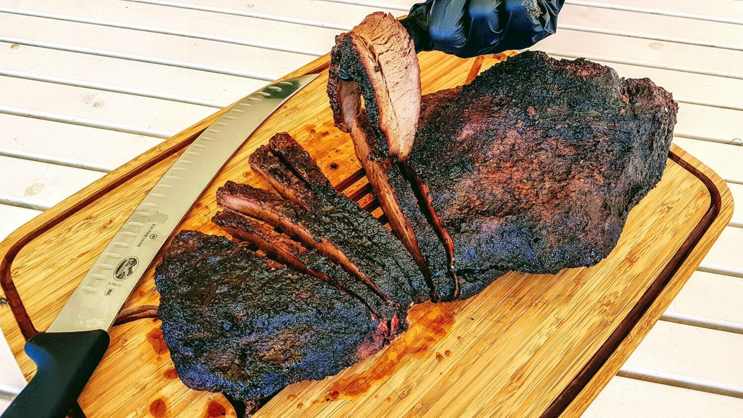 Brisket at Low n Slow food truck