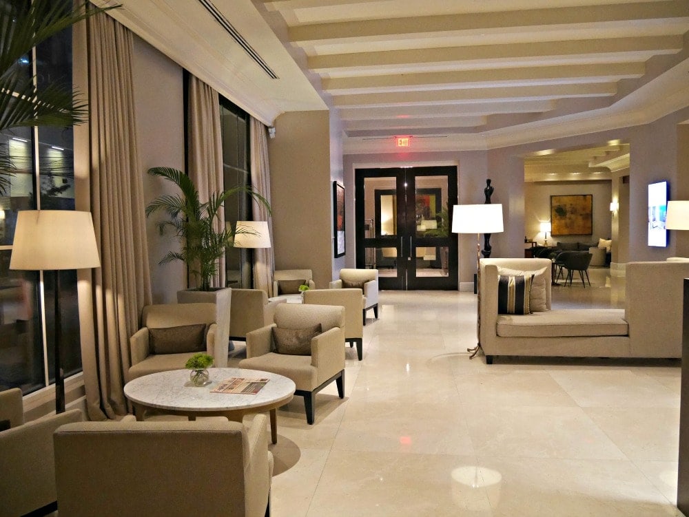 Lobby of Bristol Hotel, Panama City, Panama