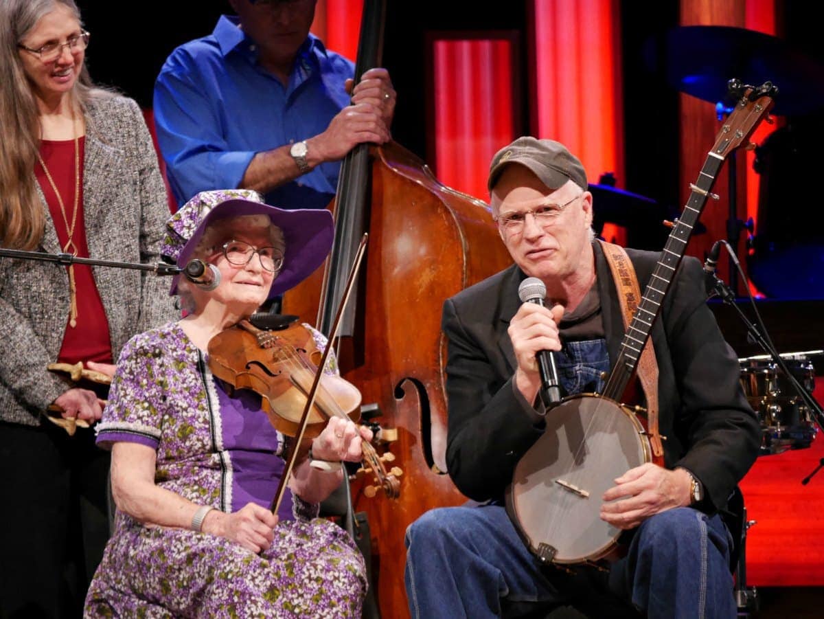 fiddling at the grand ole opry