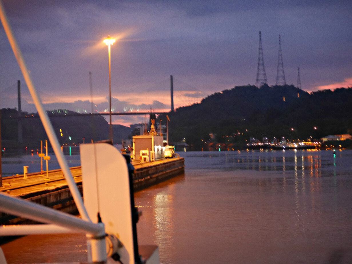 panama canal transit