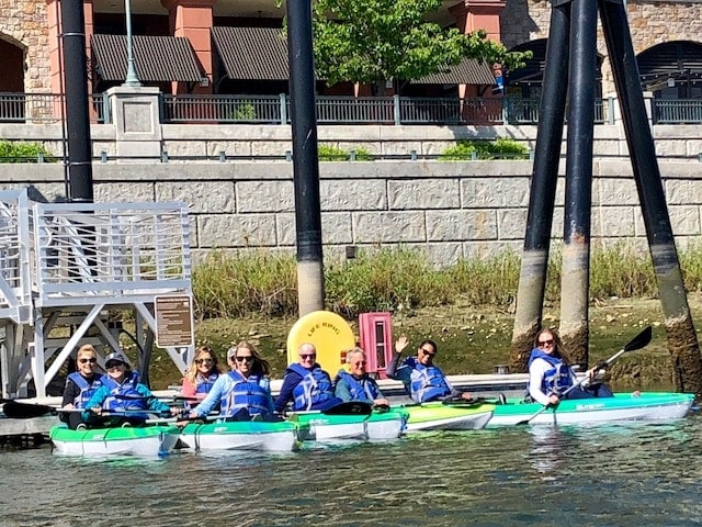 kayaking on napa river