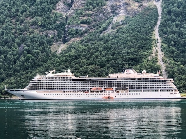 Viking sky in Norway