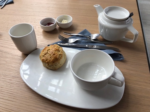 tea time in the wintergarden on viking sky